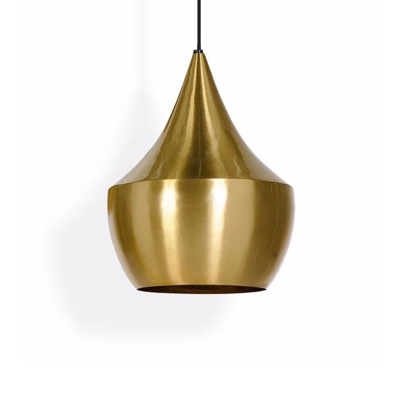 Beat Fat Pendant Light Brass