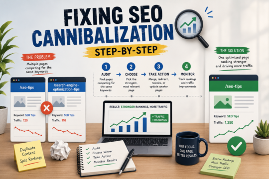 fixing seo cannibalization